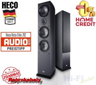 HECO Victa Elite 702 černá (+ reprokabely ZDARMA)