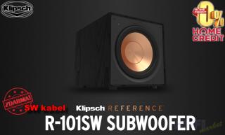 KLIPSCH R-101SW ( + SW kabel ZDARMA)