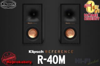 KLIPSCH Reference R-40M ( + reprokabely ZDARMA)