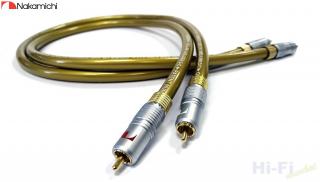 NAKAMICHI Hexlink Golden RCA 0,75m
