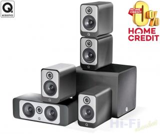 Q ACOUSTICS Concept 30 set 5.1 stříbrná