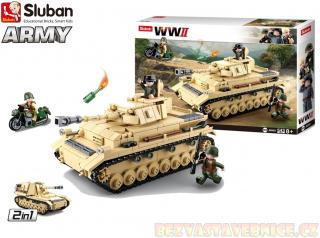 SLUBAN WW2 - Velký německý tank 2v1