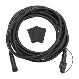 Prodlužovací kabel pro LED vánoční osvětlení PROFI 2-pin, černá 5m (příslušenství k vánočnímu osvětlení)