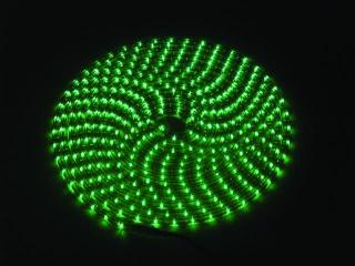 Rubberlight 9, zelený, 9m