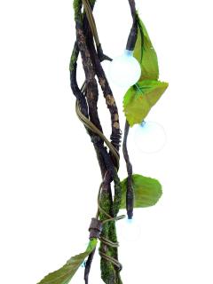 Torfmyrtle motouzy, s bílými LED diodami, 180 cm
