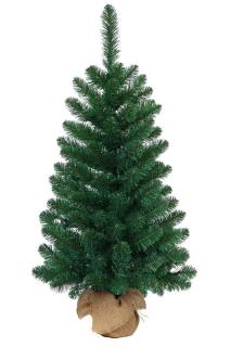 Umělý vánoční stromek borovice Ruda, jehličí 2D, 90cm