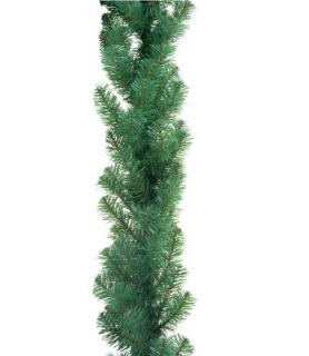 Vánoční Girlanda jedle zelené jehličí, délka 270cm