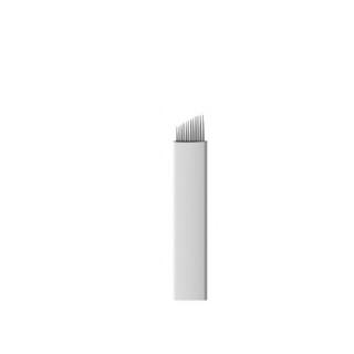 Sterilní čepelka 12pin - 0,25mm (Sterilní čepelka jehličková na permanentní make-up obočí)