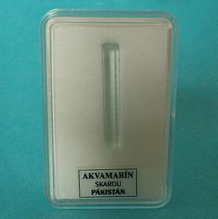 Akvamarín  z Pákistánu 30x5mm