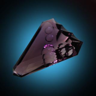 Ametyst z Konga 21x17mm Váha: 14.12ct