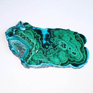 Chryzokol + Malachit z Afriky 80x165x8mm