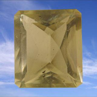 Libyjské sklo 16x14mm Váha: 11.62ct