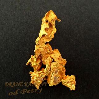 Zlato z Austrálie 27x15x7mm Váha: 7.98g