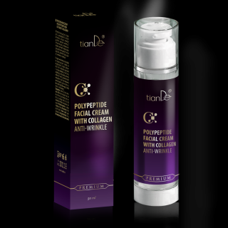 Tiande polypeptidový pleťový krém s kolagenem na vrásky 50 ml (Omlazení a hydratace bez injekcí)