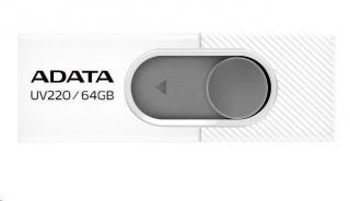 ADATA Flash Disk 32GB UV220 - bílá/šedá