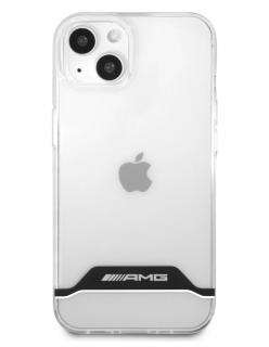 AMG PC/TPU White Stripes Zadní Kryt pro iPhone 13 mini Transparent