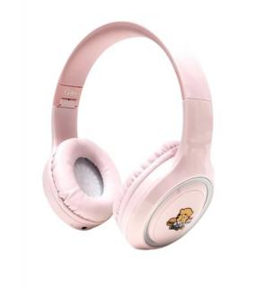 Bluetooth Sluchátka Gjby CA-044 - růžová