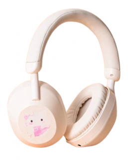 Bluetooth Sluchátka Gjby XY-89 - bežová, pro holky