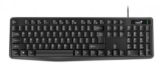 GENIUS KB-117 Drátová klávesnice, CZ/SK - černá