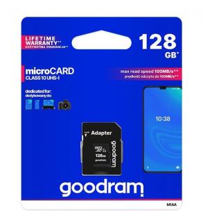 GOODRAM MICROSDXC KARTA 128GB M1AA + Adapter