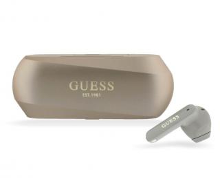 Guess Elongated Metallic ENC TWS Bezdrátová Sluchátka Gold