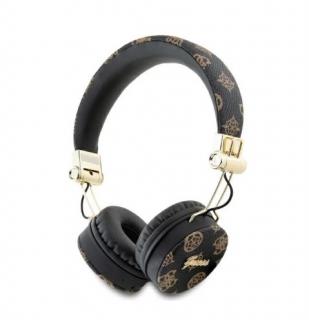 Guess headphones  Bluetooth ENC black Peony Script Round Shape