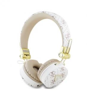 Guess headphones  Bluetooth ENC white 4G Triangle Round Shape