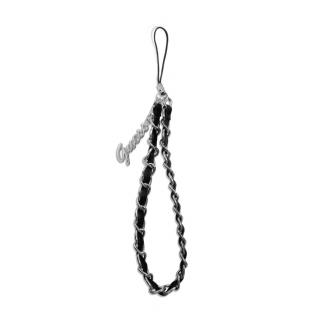 Guess Poutko na Telefon Chain Charms Black