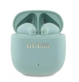 Guess Printed Classic Logo TWS Bezdrátová Sluchátka Green