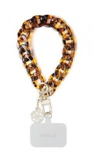 Guess Wrist Chain 4G Charm Strap Acetate Acrylic