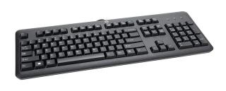 HP KU-1156 USB Drátová klávesnice, German - černá