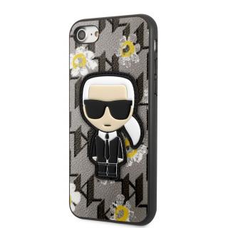 Karl Lagerfeld Ikonik Flower Kryt pro iPhone 7/8/SE2020/SE2022 Grey