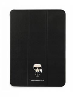 Karl Lagerfeld Metal Saffiano Pouzdro pro iPad Pro 11 (2021) Black