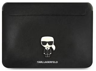Karl Lagerfeld Saffiano Ikonik Computer pouzdro 16  Black