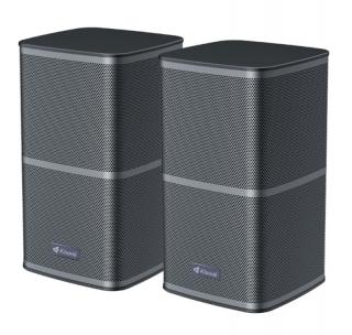 Kisonli X26 reproduktory - Bluetooth, AUX, SD, 2x3.5W, Černá