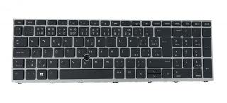 Klávesnice pro notebook HP 650 G4, CZ
