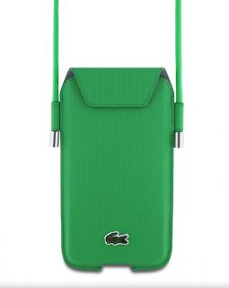Lacoste PVC Iconic Petit Pique Kapsa na Telefon XL Green