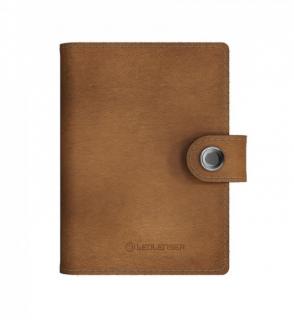 Ledlenser Lite Wallet Kožená peněženka powerbank - Caramel Box