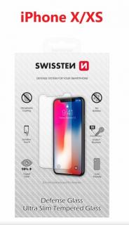 OCHRANNÉ TEMPEROVANÉ SKLO SWISSTEN APPLE IPHONE X/XS RE 2,5D