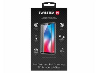 Odolné ochranné sklo Swissten pro Apple iPhone 11 3D - černé