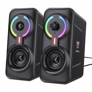Onikuma L6 USB Reproduktory, 2x5W - černá