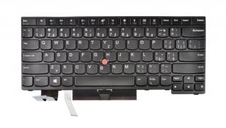 Podsvícená klávesnice pro notebook Lenovo T490, CZ