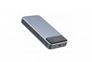 Powerbank Swissten 30000 mAh, 133W PD, šedá