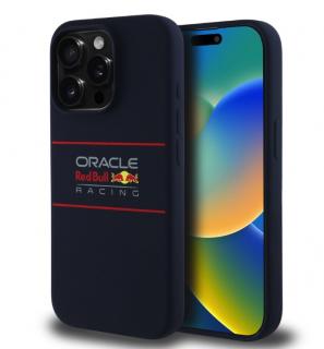 Red Bull Silicone Horizontal Logo MagSafe Zadní Kryt pro iPhone 15 Pro Max Navy