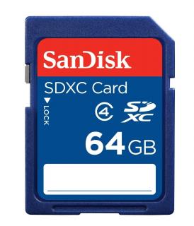 SanDisk SDXC karta 64GB