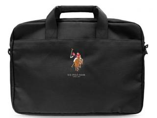 US Polo Computer Bag 15  Black