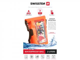 Vodotěsné Pouzdro Swissten Waterproof Oranžové(2l)