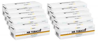 10x Bílé dutinky Mr Tobacco 200ks - filtr 20mm