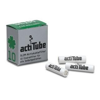 ACTITUBE uhlíkové filtry SLIM 10ks