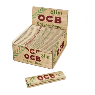 BOX (50x) Cigaretové papírky OCB organic KS slim